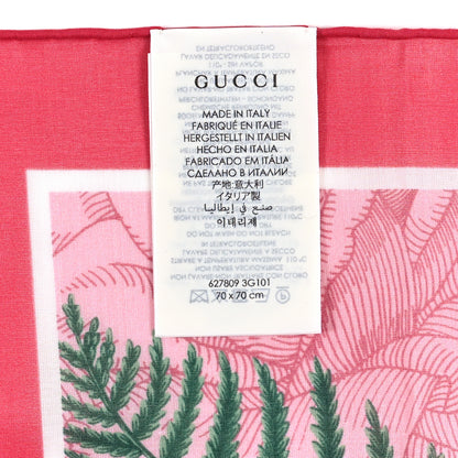 Gucci Cotton Voile Lit Dream Square Shawl Roseate 3 of 4