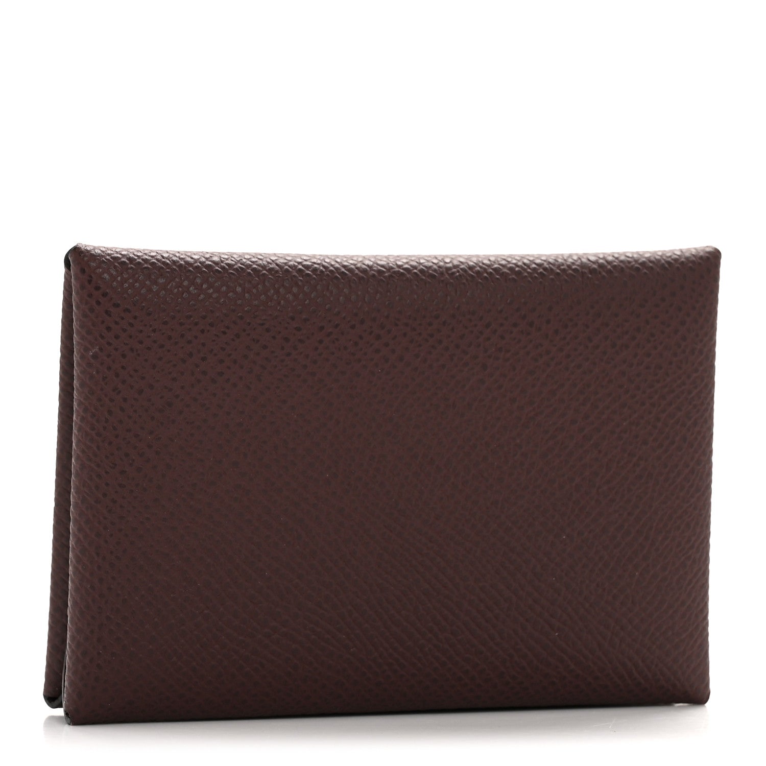 Hermes Epsom Calvi Duo Card Case Rouge Sellier 3 of 8