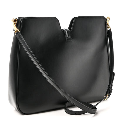 Celine Smooth Calfskin Medium Camille 16 Soft Bag Black 3 of 9