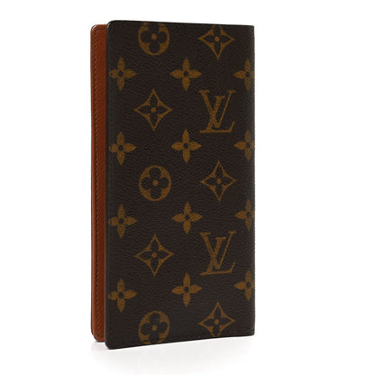 Louis Vuitton Monogram Porte Valeurs Checkbook Wallet 3 of 12