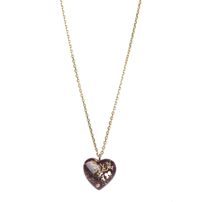 Louis Vuitton Inclusion Heart Necklace Rouge Fauviste 1 of 5
