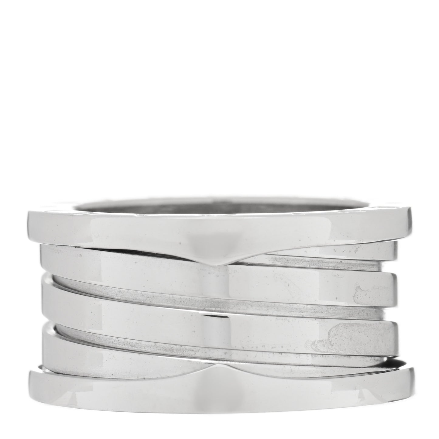 18K White Gold B.Zero1 Four-Band Ring 55 7.25