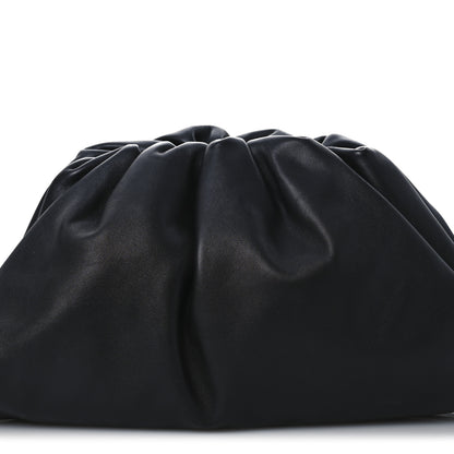 Bottega Veneta Smooth Butter Calf The Pouch Oversized Clutch Black 7 of 11