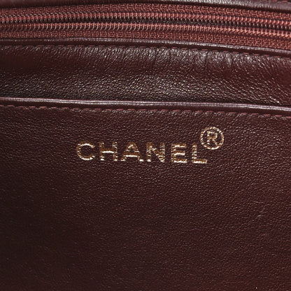 Chanel Lambskin Quilted Medium Single Flap Burgundy 7 of 13
