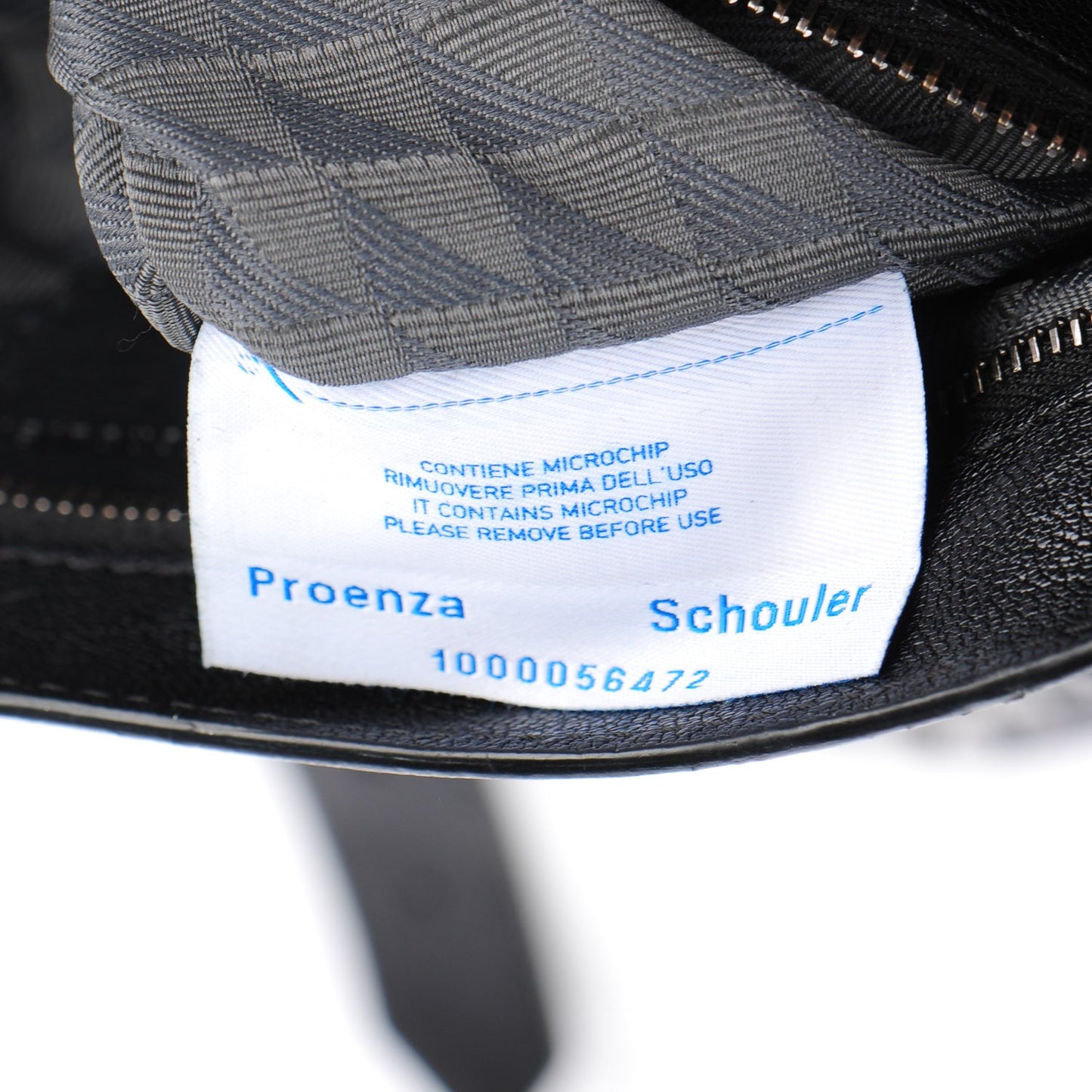 Lambskin Tiny PS1 Satchel Black