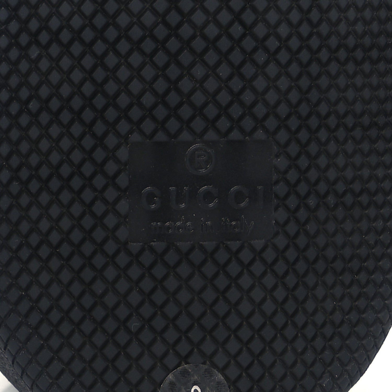 Gucci Calfskin Perforated Mens G75 Sneakers 9 Black 7 of 11