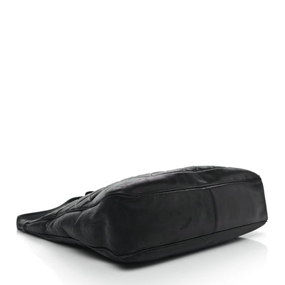 Chanel Lambskin Quilted CC Shoulder Bag Black 4 of 10