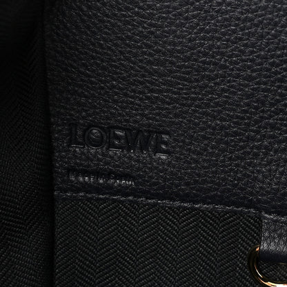 Loewe Calfskin Large Hammock Shoulder Bag Midnight Blue Black 6 of 10