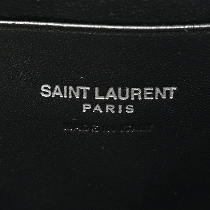 Saint Laurent Grain De Poudre Matelasse Monogram Mini Lou Camera Bag Black 6 of 11