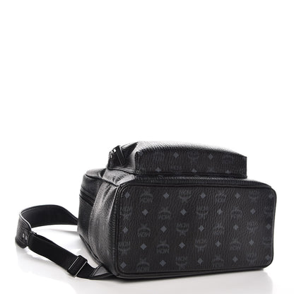 MCM Visetos Medium Stark Backpack Black 4 of 10