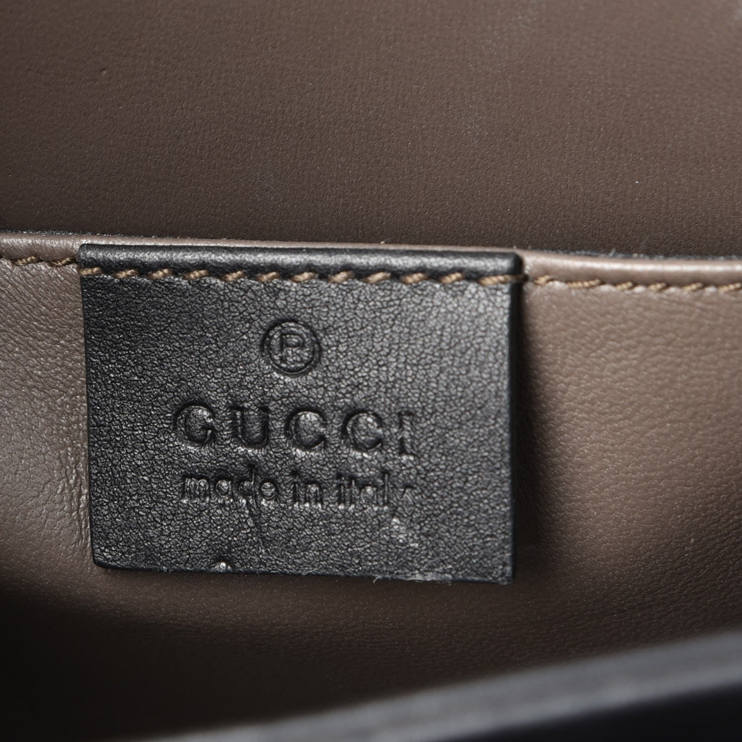Gucci Shade Lux Calfskin Small Interlocking G Shoulder Bag Black 6 of 7