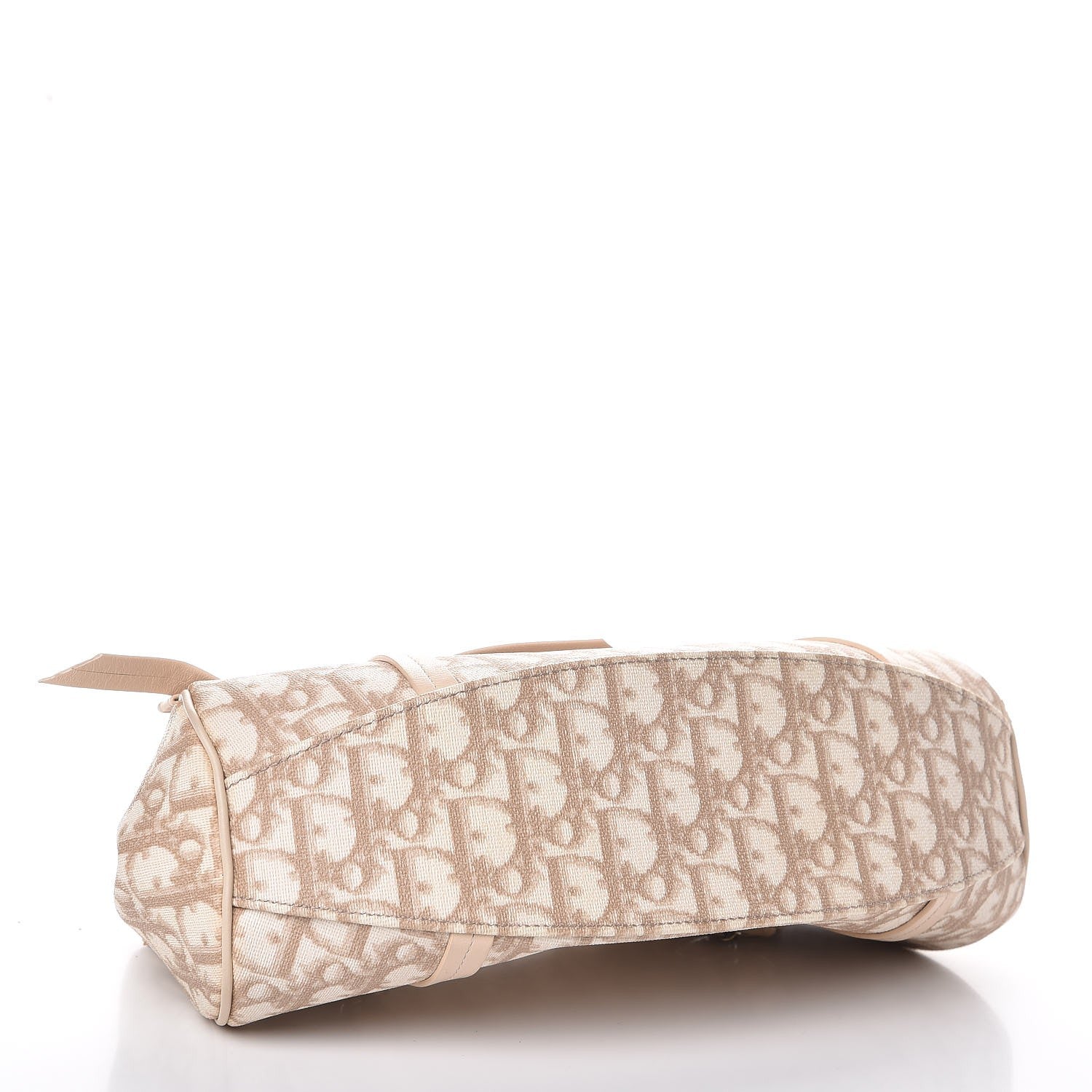 Christian Dior Monogram Romantique Trotter Bag Beige 4 of 9