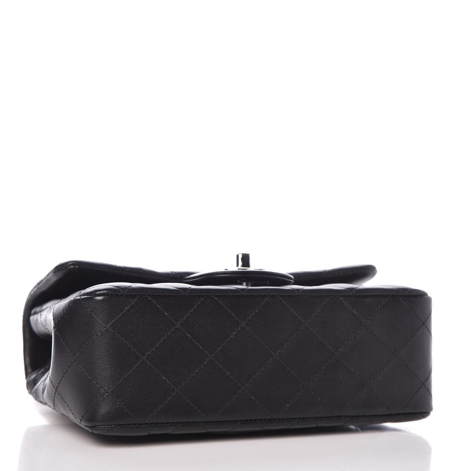 Chanel Lambskin Quilted Mini Rectangular Flap Black 4 of 8