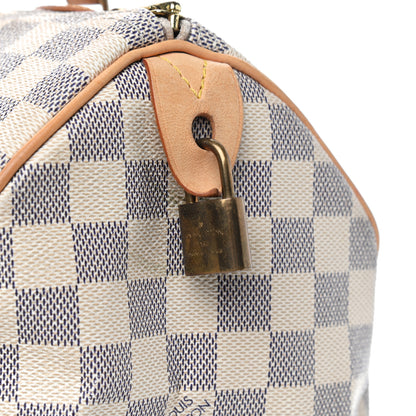 Louis Vuitton Damier Azur Speedy 30 16 of 20