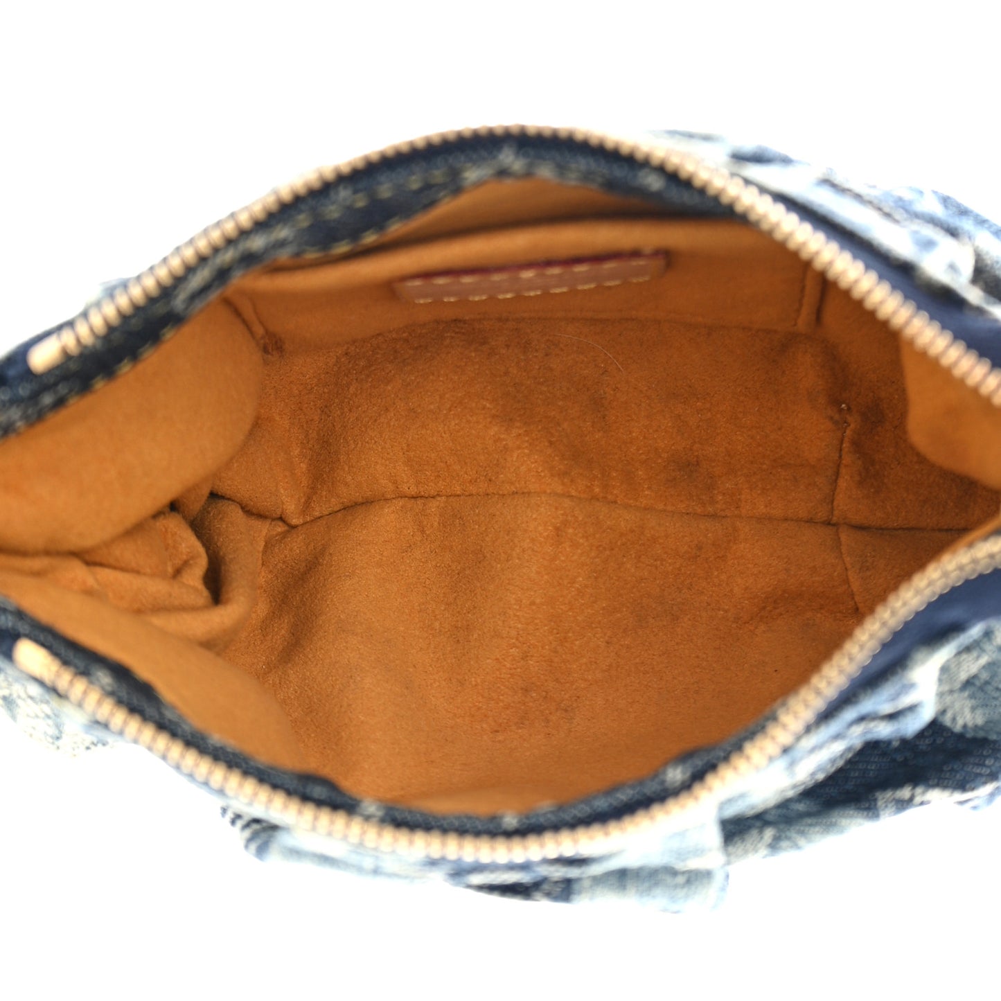 Denim Raye Trousse Cosmetic Pouch