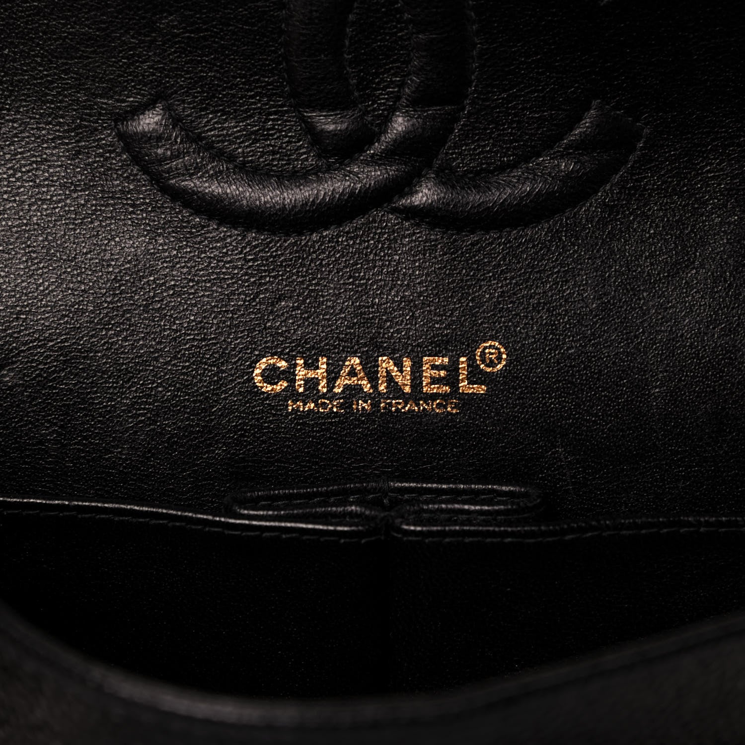 Chanel Caviar Quilted Medium Double Flap Black 5 of 5