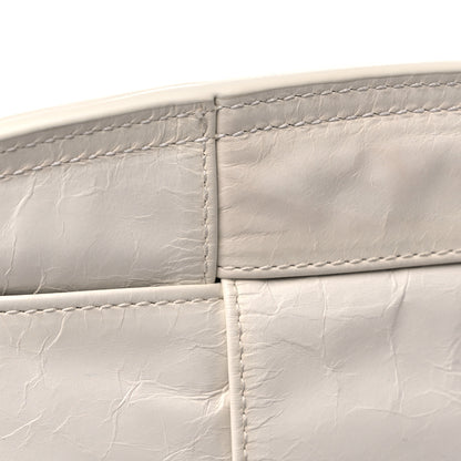 Bottega Veneta Paper Calfskin Maxi Intrecciato Small Arco Slouch Plaster 11 of 13