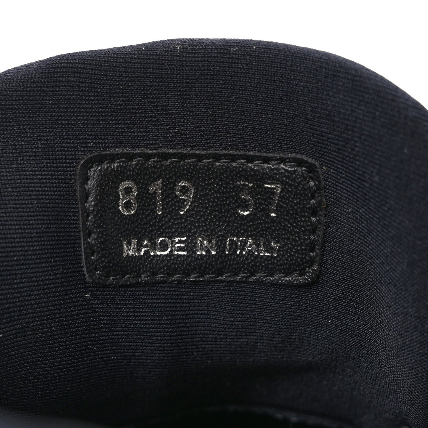 Rubber Technical Knit Fabric Cloudbust Thunder Sneakers 37 Black