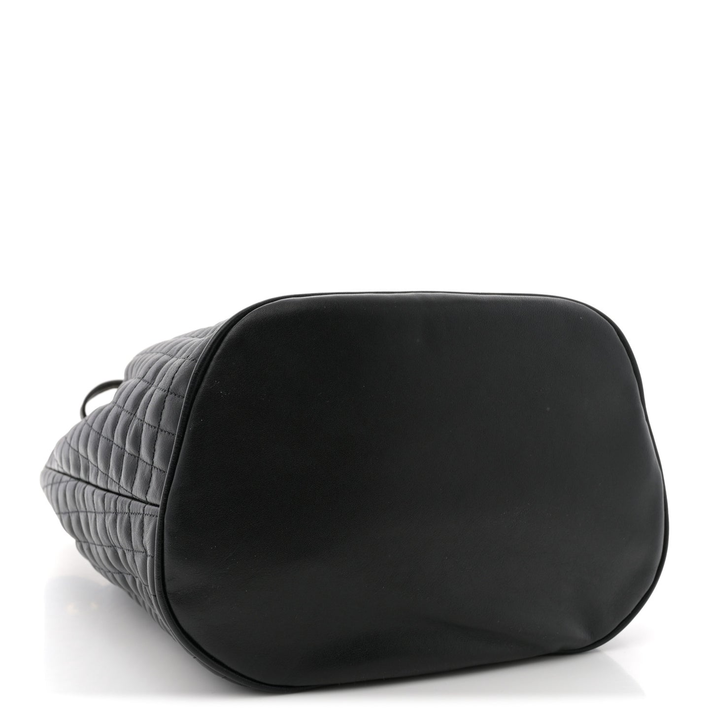 Calfskin Quilted Small C Backpack Black Black