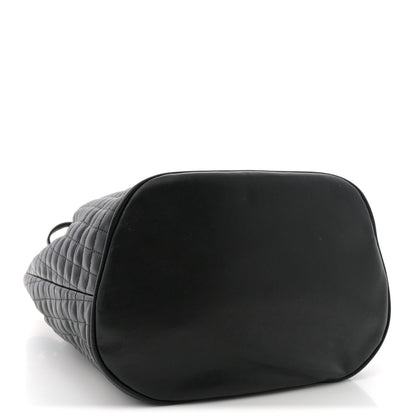 Celine Calfskin Quilted Small C Backpack Black Black 4 of 11