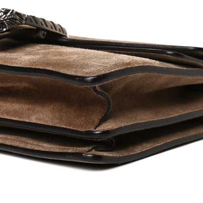 Gucci Suede Small Dionysus Shoulder Bag Taupe 9 of 17