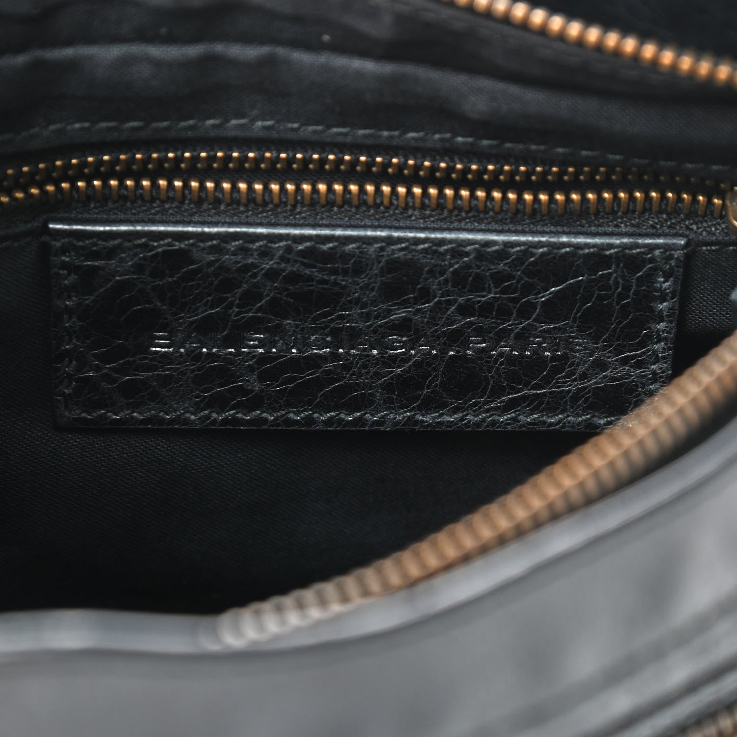 Balenciaga Chevre Classic Hardware Shoulder Bag Black 7 of 8