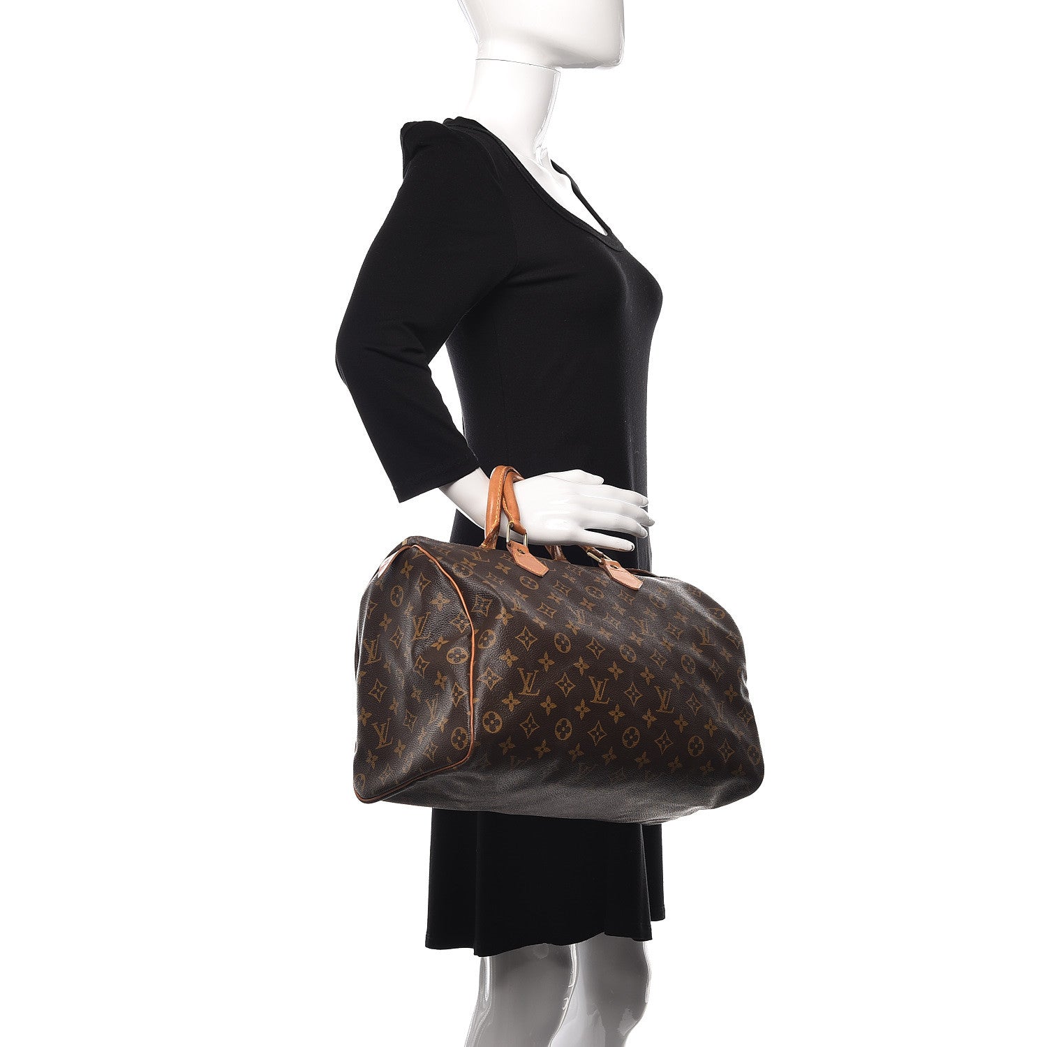 Louis Vuitton Monogram Speedy 35 2 of 21