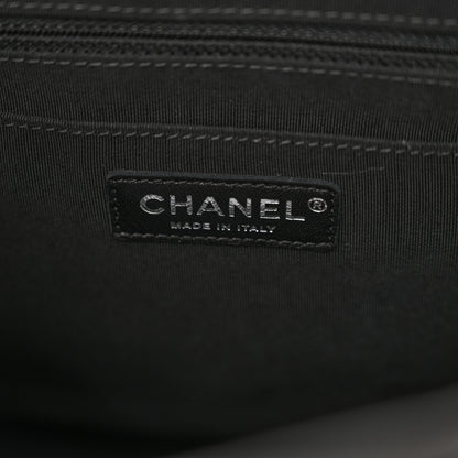 Chanel Calfskin Chevron Quilted Large Urban Spirit Backpack Black 6 of 11
