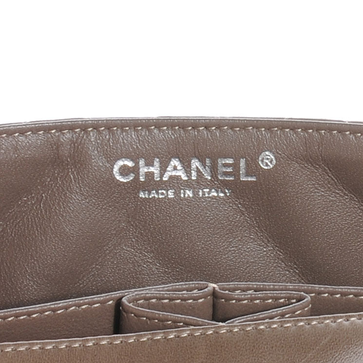 Lambskin East West Flap Light Brown