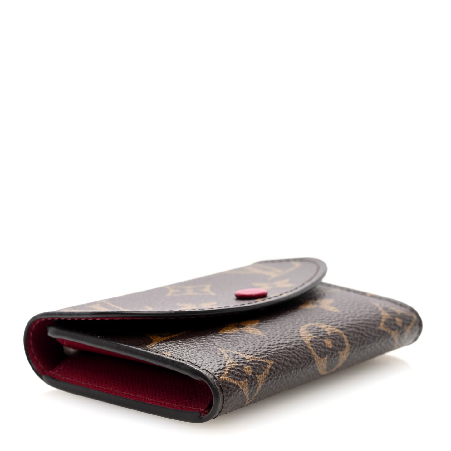 Monogram Rosalie Coin Purse Fuchsia