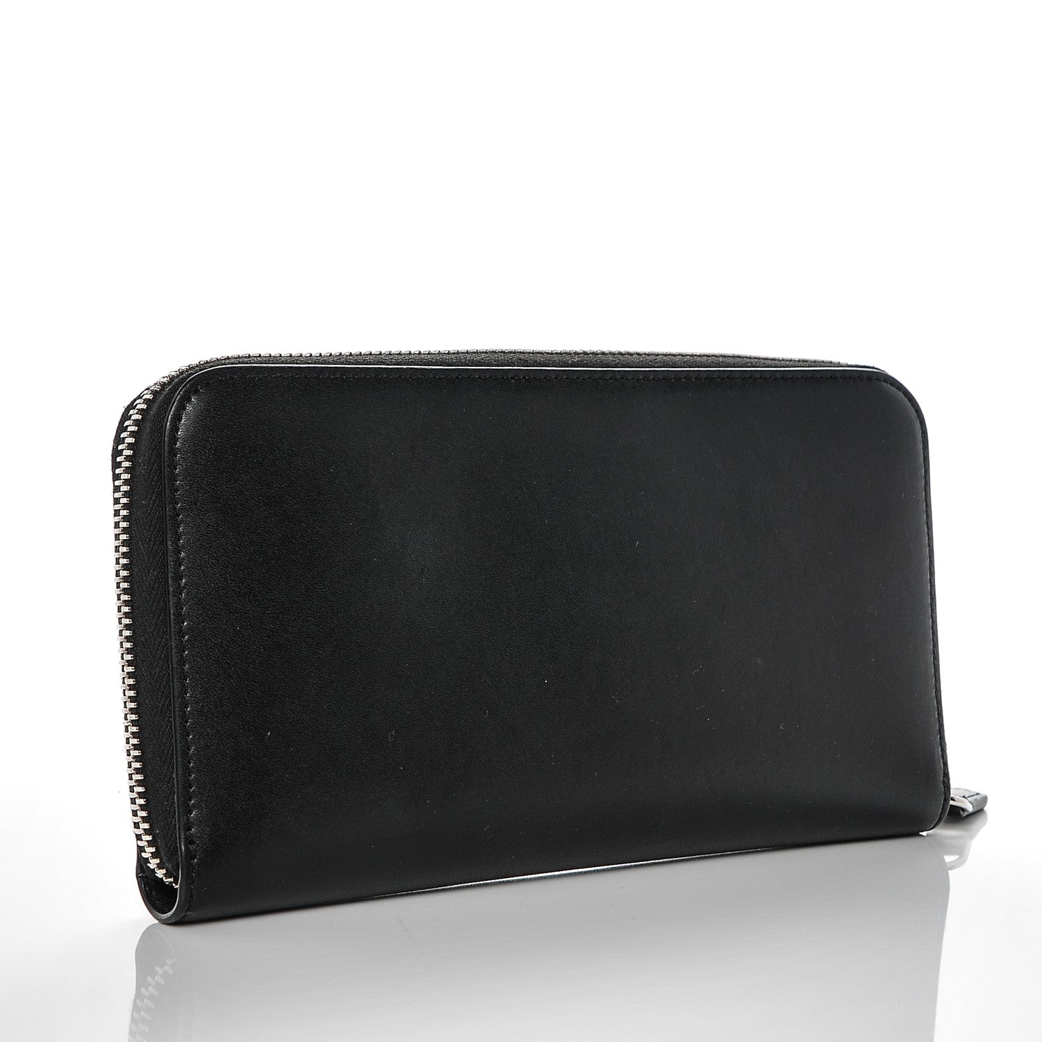 Givenchy Calfskin Star Pandora Zip Around Wallet Black Red 3 of 6