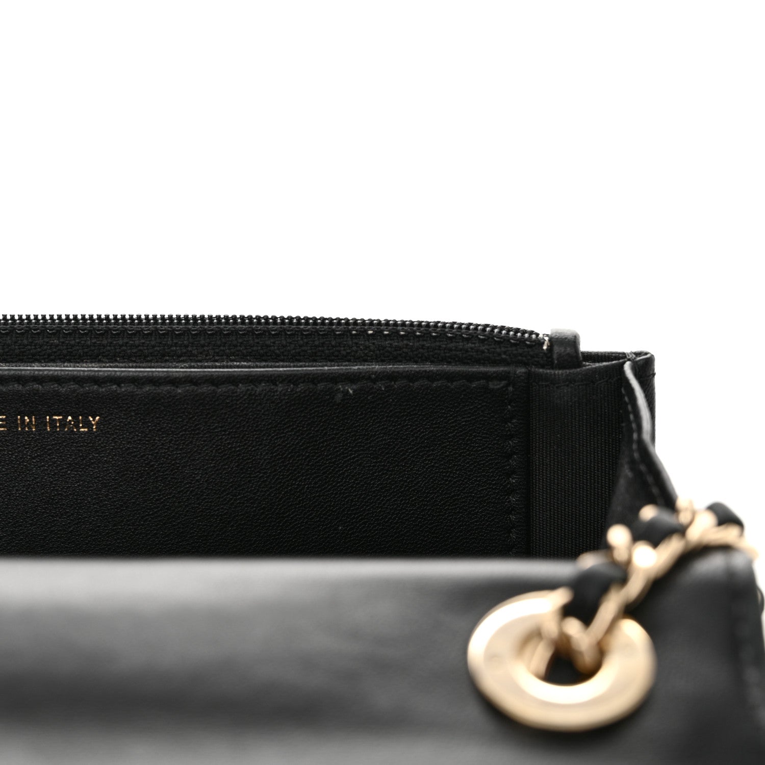 Chanel Lambskin Quilted Trendy CC Wallet On Chain WOC Black 13 of 15