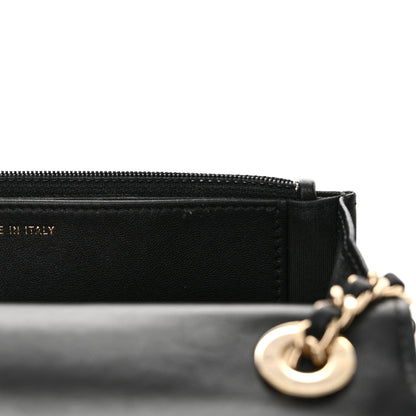 Chanel Lambskin Quilted Trendy CC Wallet On Chain WOC Black 13 of 15