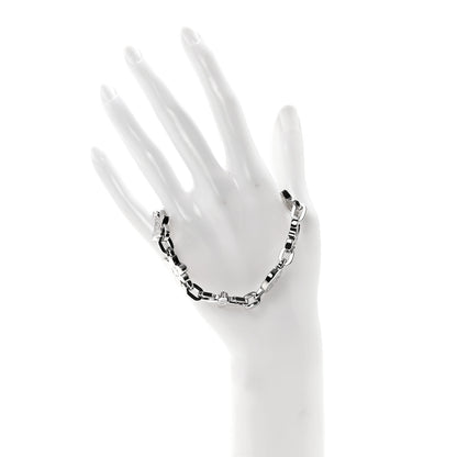 Louis Vuitton Monogram Craggy Bracelet M  Silver 2 of 5