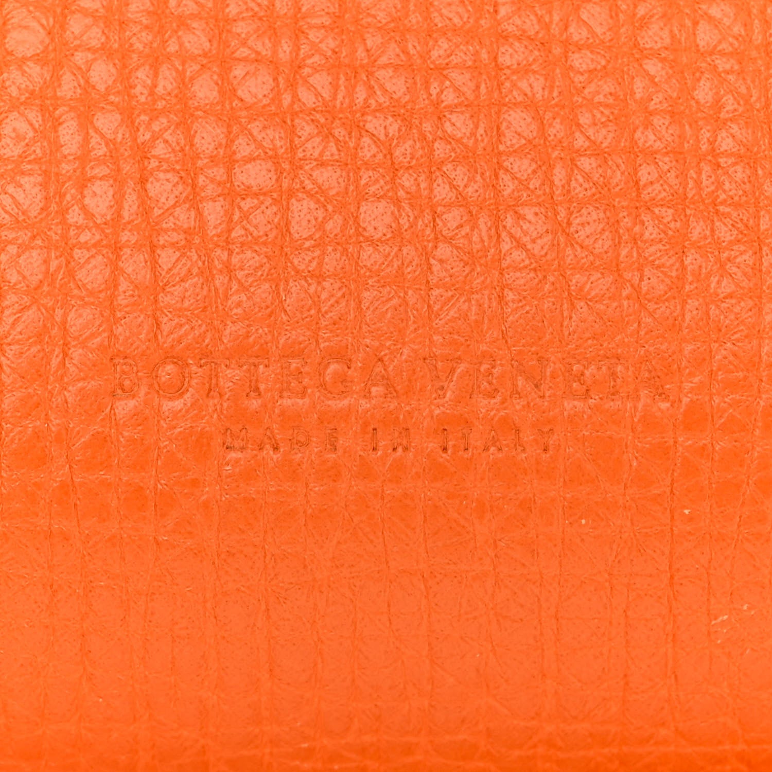 Bottega Veneta Textured Calfskin The Mini Angle Shoulder Bag Light Orange 6 of 9