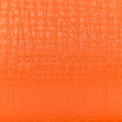 Bottega Veneta Textured Calfskin The Mini Angle Shoulder Bag Light Orange 6 of 9