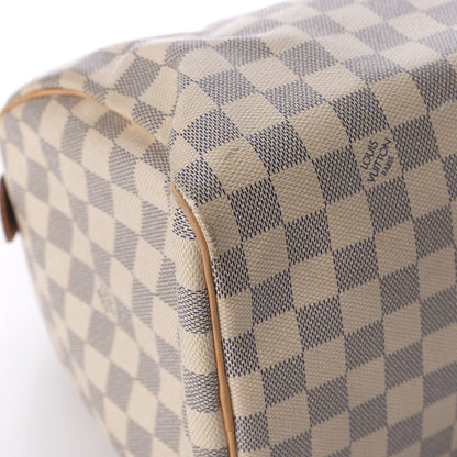 Louis Vuitton Damier Azur Speedy 30 8 of 10