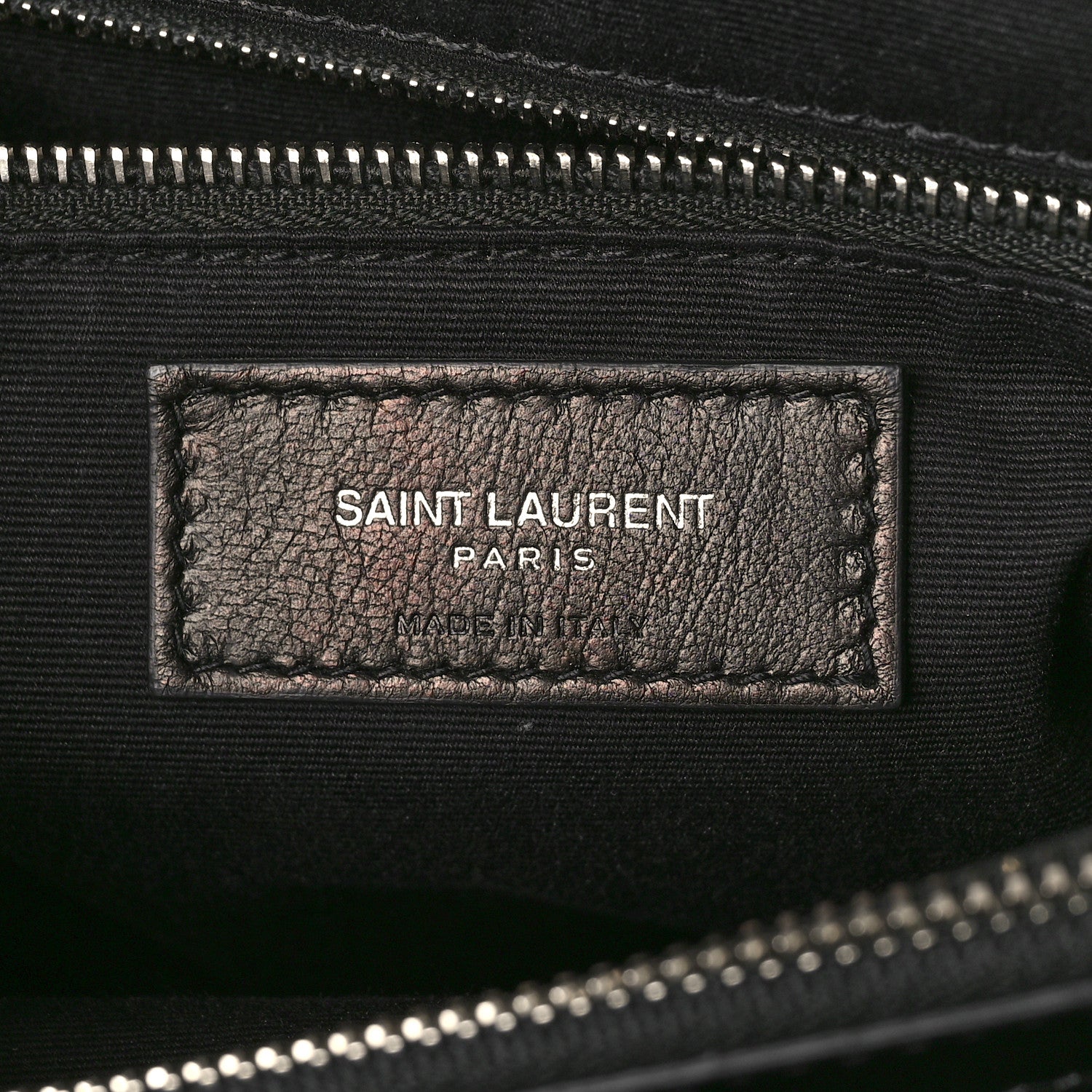 Saint Laurent Calfskin Y Quilted Monogram Large Loulou Chain Satchel Black 7 of 11