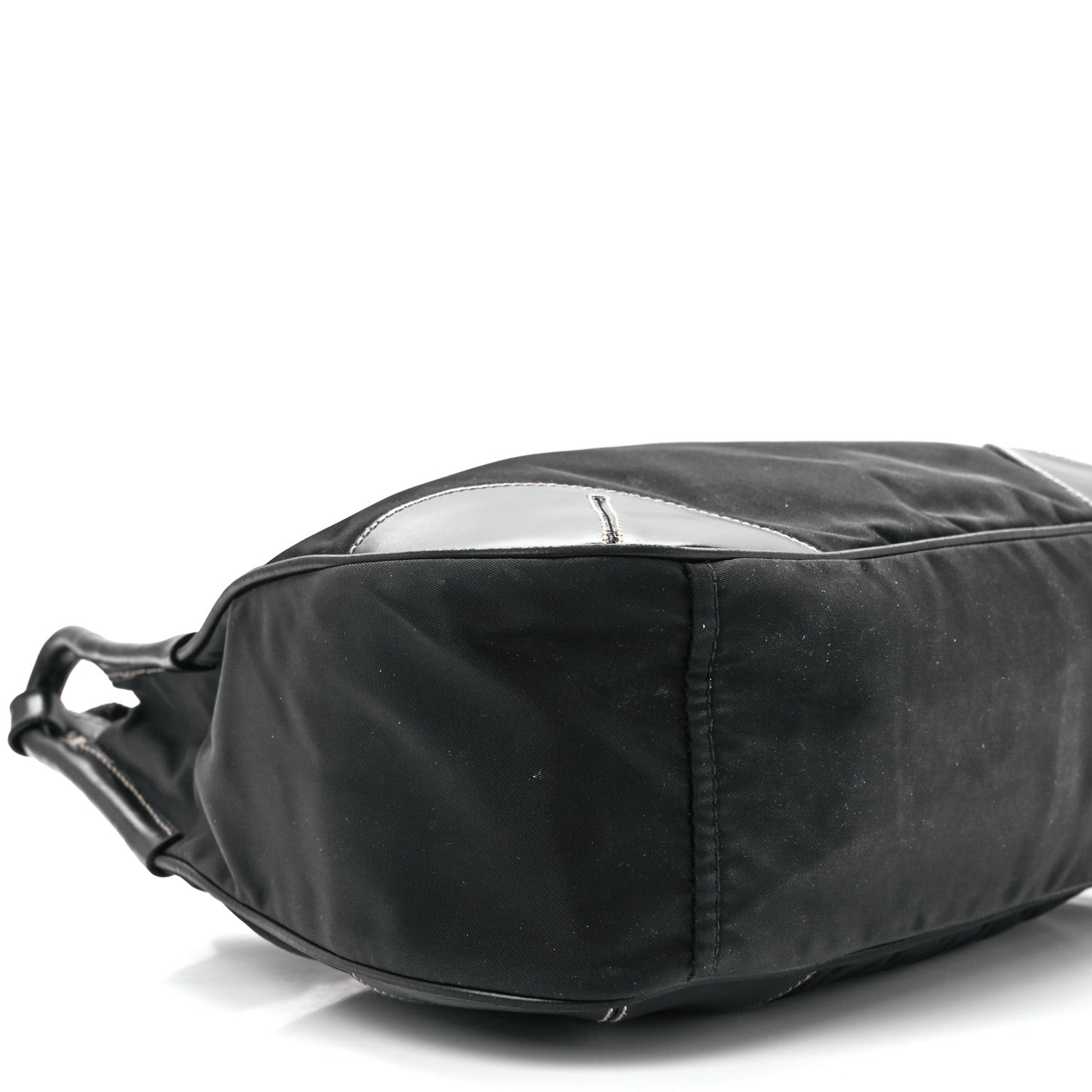 Prada Tessuto Light Nylon Shoulder Bag Black 11 of 12