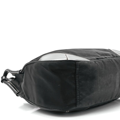 Prada Tessuto Light Nylon Shoulder Bag Black 11 of 12
