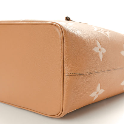 Louis Vuitton Empreinte Monogram Giant Neonoe MM Arizona Beige 10 of 11