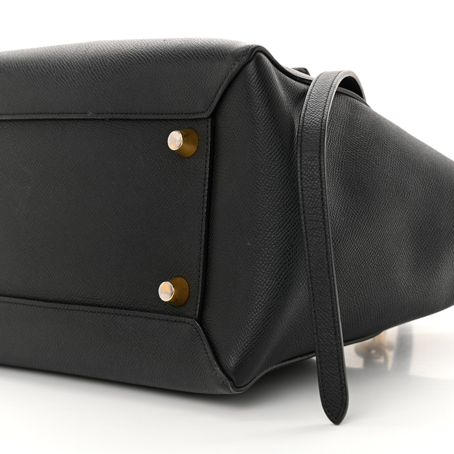 Grained Calfskin Mini Belt Bag Navy