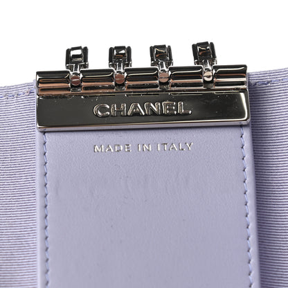 Chanel Caviar Quilted Classic 4 Key Holder Wallet Light Purple 6 of 7