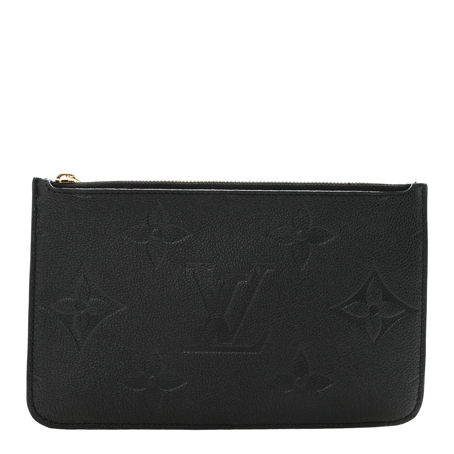 Louis Vuitton Empreinte Monogram Giant Neverfull MM Pochette Black 1 of 5