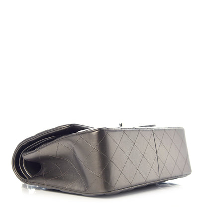 Chanel Metallic Lambskin Quilted Jumbo Double Flap Bronze 4 of 10