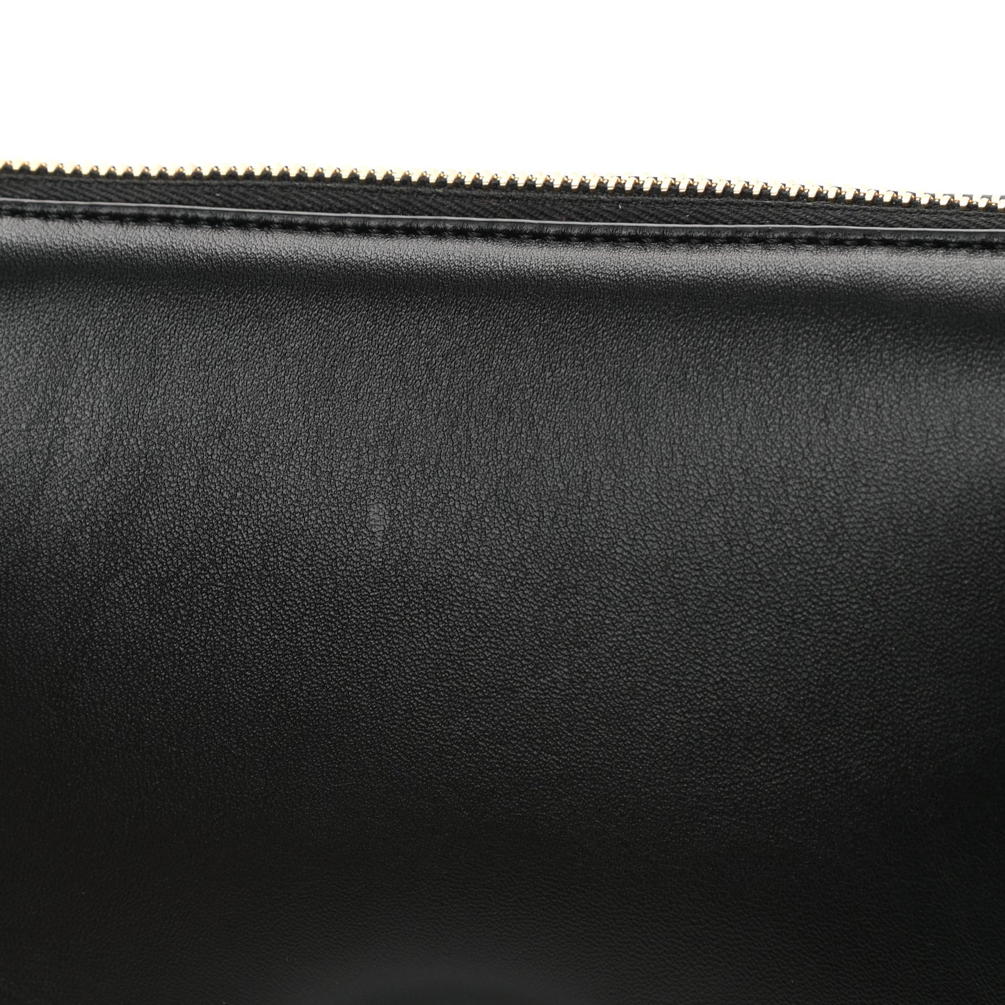 OFF WHITE Calfskin Burrow 22 Chain Bag Black