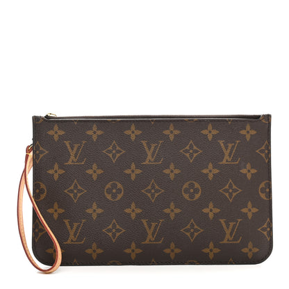 Louis Vuitton Monogram Neverfull MM GM Pochette 1 of 10