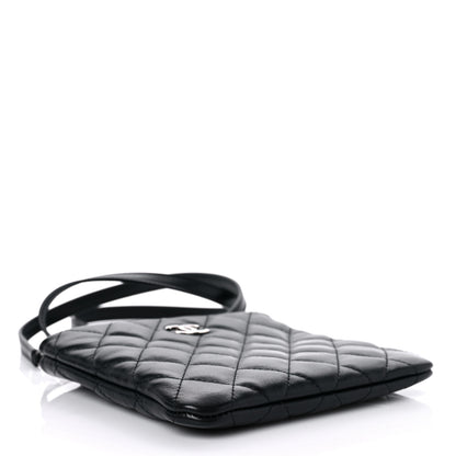 Chanel Lambskin Quilted Crossbody Black 4 of 11