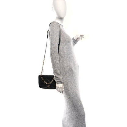 Chanel Caviar Quilted Small Studded Flap Black 2 of 11