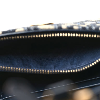 Christian Dior Oblique Saddle Belt Bag Blue 6 of 10